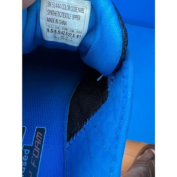 Skechers Relaxed Fit Skech Flex Memory Foam Men's Sneakers Size 9.5  Navy/Blue - Picture 5 of 7